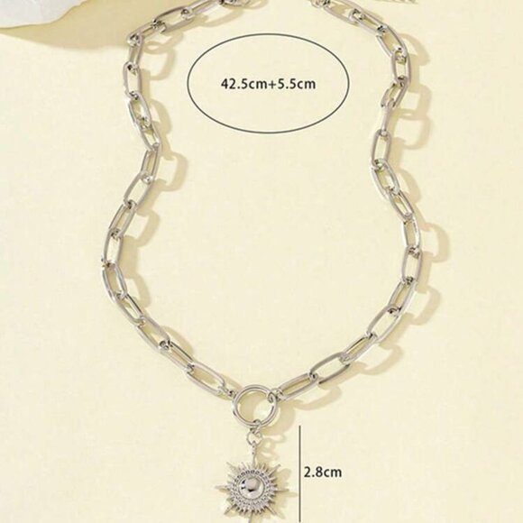 DHARMA STATEMENT NECKLACE - Picture 1 of 3